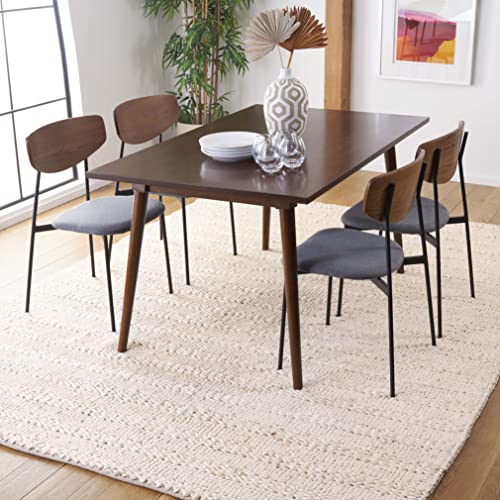 SAFAVIEH Natural Fiber Collection Area Rug - 11' Square, Bleach, Handmade Jute, Braided Woven Design, Ideal for Living Room, Bedroom (NF212D)
