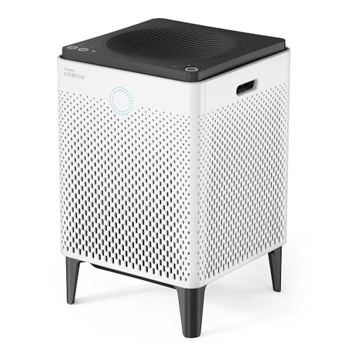 Coway AP-2015F Airmega 400 Smart Air Purifier (Covers 1,560 sq. ft.), True HEPA Air Purifier with Smart Technology, White