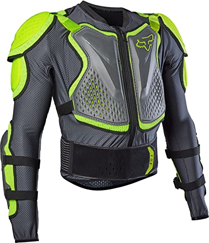 Fox Racing Titan Sport Motocross Dirt Bike Chest Guard Jacket, Dark Shadow, Small