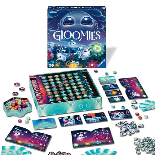 Ravensburger 24617 - Gloomies - Simple Strategy Game for Families, Adults and Children - Board Game for 2-4 Players Aged 10+