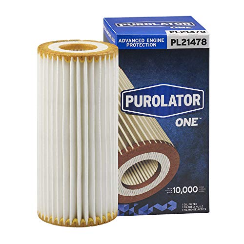 Purolator PL21478 PurolatorONE Advanced Engine Protection Cartridge Oil Filter Compatible With Volkswagen Tiguan, Passat, Jetta, GTI, Atlas, Beetle, Audi Q5, Q3, Q7, A3 and Porsche Macan
