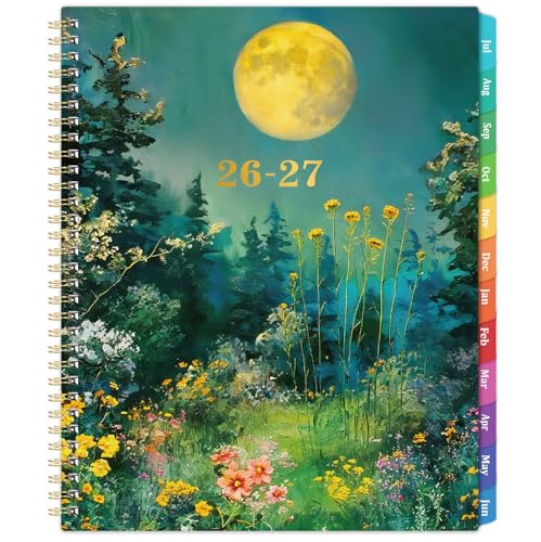 Planner 2026-2027 - 2026-2027 Planner Weekly and Monthly from Jul. 2026 - Jun. 2027, 9" x 11", 2026-2027 Weekly and Monthly with Monthly Tabs, Reference 2026-2027 Calendar