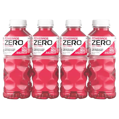 POWERADE ZERO Fruit Punch, 20 fl oz, 8 Pack