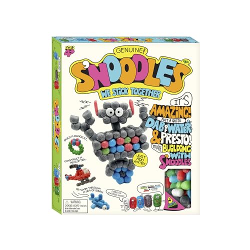 Schylling S’Noodles - Creative Building Craft Kit - Just Add Water - Ages 4 and Up - One Kit
