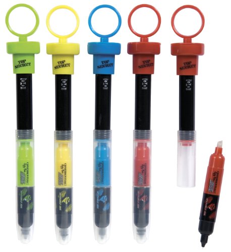 Raymond Geddes 5-in-1 Assorted Invisible Ink Pen (Set of 12)