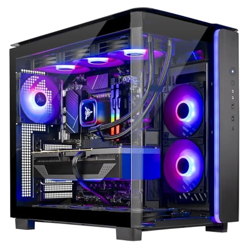 Skytech Gaming King 95 Desktop PC, Ryzen 7 9700X 3.8 GHz (5.5GHz), NVIDIA RTX 5070 12GB, 1TB Gen4 NVMe SSD, 32GB DDR5 RAM 6000 RGB, 850W Gold PSU, 360mm ARGB AIO, Wi-Fi, Win 11