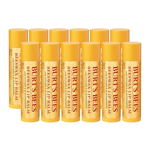 4-Pack 0.15-Ounce Burt's Bees Beeswax Lip Balm $5.47 w/ S&S + Free Shipping w/ Prime or on $35+
