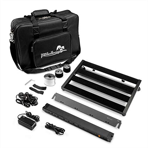 Palmer PEDALBAY40PB Pedalboard incl.WTPB40 Powerbar,BLACK,PPEDALBAY40PB
