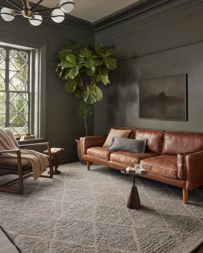 Loloi Magnolia Home by Joanna Gaines Jones Collection JON-03 Pebble 2'-6" x 9'-9" Runner Rug