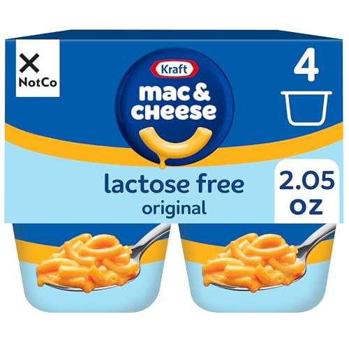 Kraft NotCo Original Flavor Plant Based Mac & Cheese, 4 ct Pack, 2.05 oz Cups