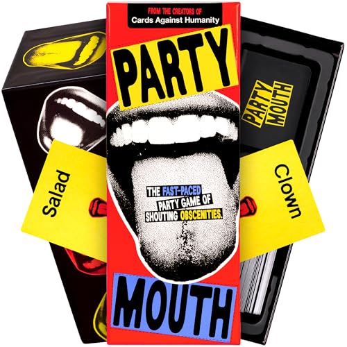 Party Mouth by Cards Against Humanity • A Fast and Filthy Adult Party Game • Mind Meld with Friends and Shout Absurd Phrases