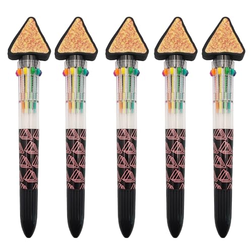 Novelty Candy & Snack Brand Multi Color Pens, Kids Party Favors, Cute Ballpoint Pen, Fun, Icee, Cheetos, Eggo, CheezIt & more 5 pack