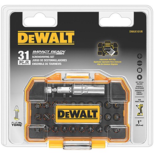 JUEGO DE PUNTAS Flex TORQ DE IMPACTO DWAX101IR DEWALT