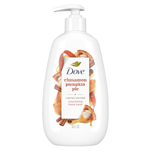 Dove Limited Edition Holiday Treats Liquid Hand Wash for Deep Nourishment Cinnamon Pumpkin Pie 12 oz