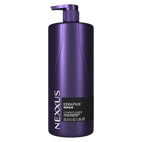 Nexxus KERAPHIX Conditioner Damage Repair for Damaged Hair Powered by KRT Keratin Resistance Therapy with Liquid Crystal Amino Acids 33.8 Fl oz