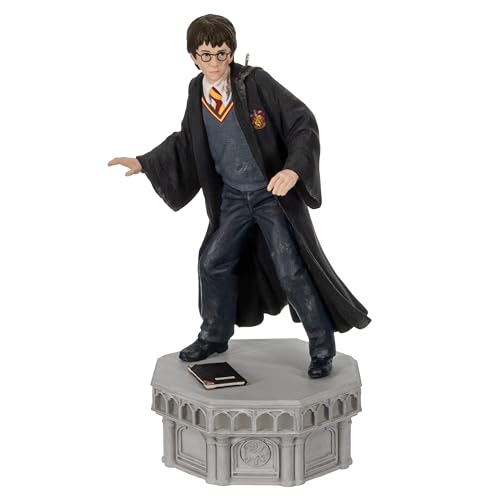 Hallmark Keepsake Christmas Ornament, Harry Potter and The Chamber of Secrets Collection Harry Potter with Light and Sound, Gifts for Harry Potter Fans