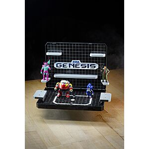SEGA Genesis Display Console Supervillain boss bundle with Cartridge(Sonic 1) $19.99