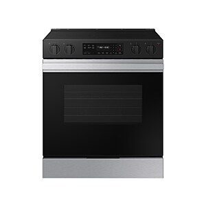 Samsung Bespoke Slide-in Electric Range (Stainless Steel) $899.00