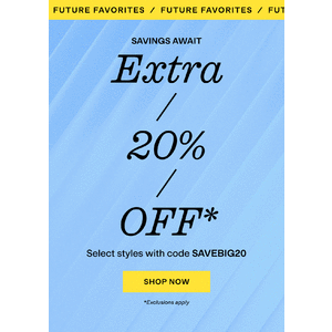 Zappos: Extra 20% OFF Nike, Sam Edelman & more