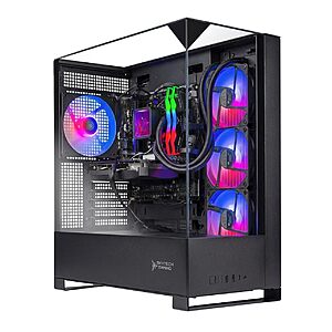 Skytech Gaming Shadow 5 Gaming PC, AMD 7 9700X 3.8GHz, RTX 5060 Ti 16GB VRAM, 1TB NVMe SSD, 16GB DDR5 RAM 6000 $1499.99 at Amazon