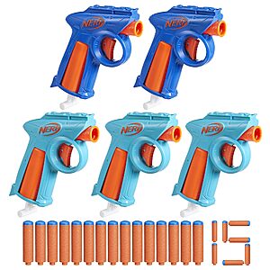 Nerf N Series Party Pack, Includes 5 N Series Flex Blasters, 15 N1 Darts Compatible Only N Series Blasters, Ages 8+ (Amazon Exclusive) $12.49