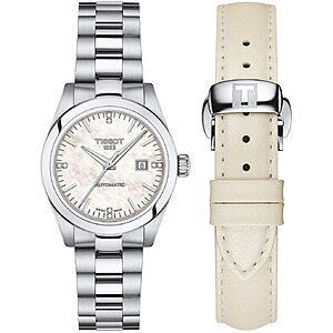 Tissot womens T-My Lady Stainless Steel Dress Watch White T1320071111600 $650 @Amazon