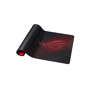 ASUS ROG Sheath Gaming Mouse Pad &ndash; 35.4" x 17.3", Extra-Large Surface, Pixel-Precise Tracking, Anti-Fray Stitched Edges, Non-Slip Base - Black/Red $14.99