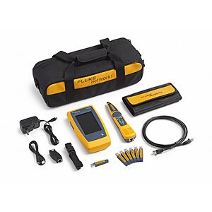 Fluke Networks LIQ-Duo-KIT, LinkIQ-Duo Cable, Wi-Fi, and Network Tester Kit $3533.12 @Amazon