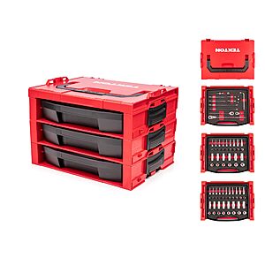 TEKTON 3/8 Inch Drive 12-Point Socket, 83-Piece | SKT16301 $313.60 Amazon