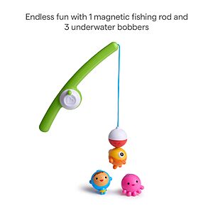 Munchkin&reg; Fishin'&trade; Magnetic Baby and Toddler Bath Toy, 4pc Set, (FS w/Prime) $5.83