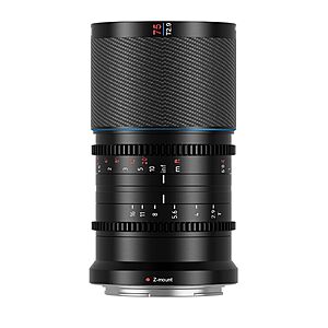 SIRUI Saturn 75mm T2.9 1.6X Full Frame Carbon Fiber Anamorphic Lens, Cine Lens for Z Mount Cameras, Less Than 500g (Blue Flare) $465.15