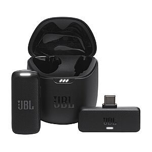 JBL Quantum Stream Wireless USB-C - Wireless Streaming Microphone - Black $49.99