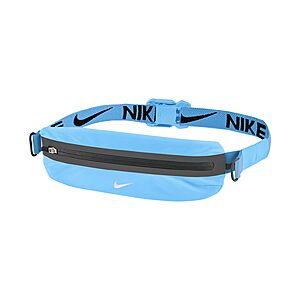 Nike slim waistpack 4.0 lt current blue/black/silver osfm $21.23