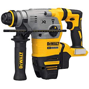 DEWALT DCH293B 20V Max XR Brushless 1-1/8" L-Shape SDS Plus Rotary Hammer Drill (Tool Only) $352.49