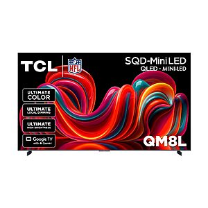 TCL Class QM8L Series | SQD-Mini-LED QLED Smart TV | QM8L, 2026 Model | 144Hz from