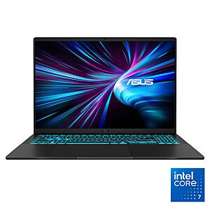 ASUS V16 Gaming Laptop, 16" WUXGA 144Hz, Intel Core 7 240H, NVIDIA RTX 5060, 32GB, 1TB, Windows 11 +Tomb Raider: Legacy of Atlantis & Star Wars: Galaxy Racer