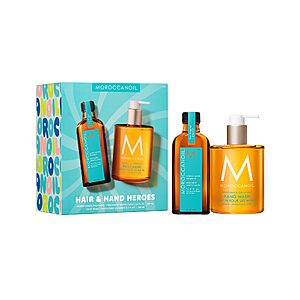 Moroccanoil Treatment Hair Oil & Hand Wash Gift Set $35