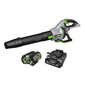 EGO POWER+ Cordless Electric Leaf Blower, 765 CFM, With Battery - LB7654 $251