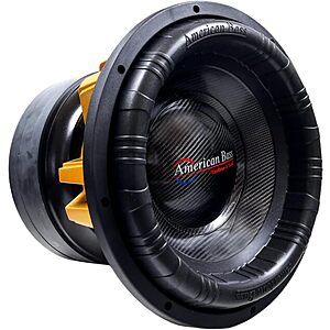American Bass King 12" Car Subwoofer, 6500W RMS / 15000W Max, 2 Ohm, 4.5" Voice Coil, 613oz Triple Magnet $1112.72