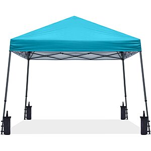 ABCCANOPY 10x10 Pop Up Canopy Tent, Slant Leg Outdoor Shade $70.43 @Amazon