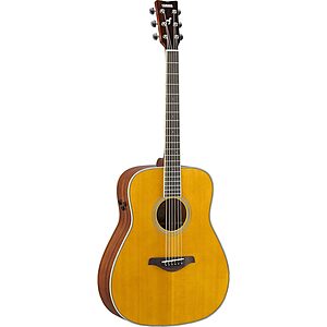 Yamaha FG-TA Transacoustic Guitar w/ Chorus and Reverb, Vintage Tint $479.99