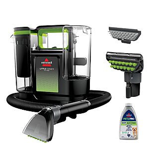BISSELL Little Green Max Pet Portable Carpet Cleaner, 3860 $109.99 @Amazon