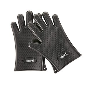 Weber&reg; Silicone Grilling Gloves, Black $14.98