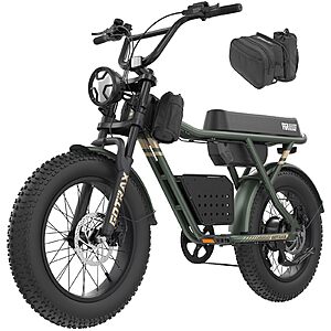 Gotrax R7 20" Electric Bike for Adult, 750W Peak Motor, 45 Miles Range $764.99