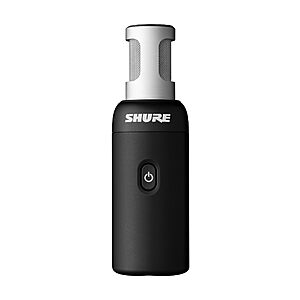 Shure MoveMic 88+ Wireless Stereo Microphone for iPhone & Android - Portable Video Recording Mic with 4 Polar Patterns $132.99 @Amazon