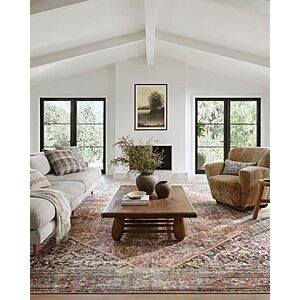 Loloi Amber Lewis Georgie Red/Navy 8'-4" x 11'-6" Area Rug $154.62