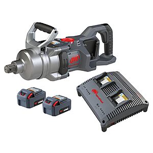 Ingersoll Rand W9491-K2E Cordless 1" High-Torque Impact Wrench Kit, Includes 2 BL2022 5.0Ah Batteries and Dual-Bay Charger $1000.4 at Amazon