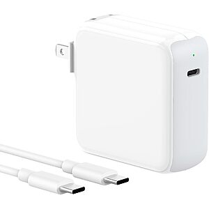 Charger for MacBook Air MacBook Pro 13 14 15 16 inch 2025 2024 2023 2022 2021 2020, M1 M2 M3 M4 Laptop 70W USB C Power Adapter, iPad, LED, 6.6FT USB-C Cable, Charging as Fast as Original Quality