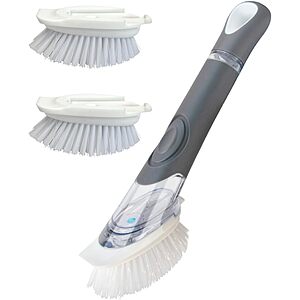 CELOX Dish Brush with Soap Dispenser & 2 Brush Refill (3 colors) $7.98 + Free Shipping w/ Prime or on $35+