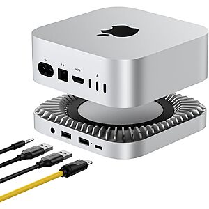 GIISSMO 40Gbps Mac Mini M4 Dock & Stand for M4 / M4 Pro w/ NVMe SSD Enclosure $29.99 + Free Shipping